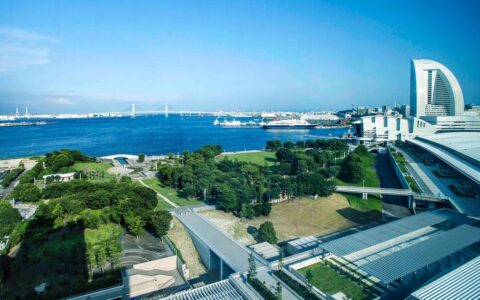 ザ・カハラ・ホテル＆リゾート横浜から望むみなとみらいの景観