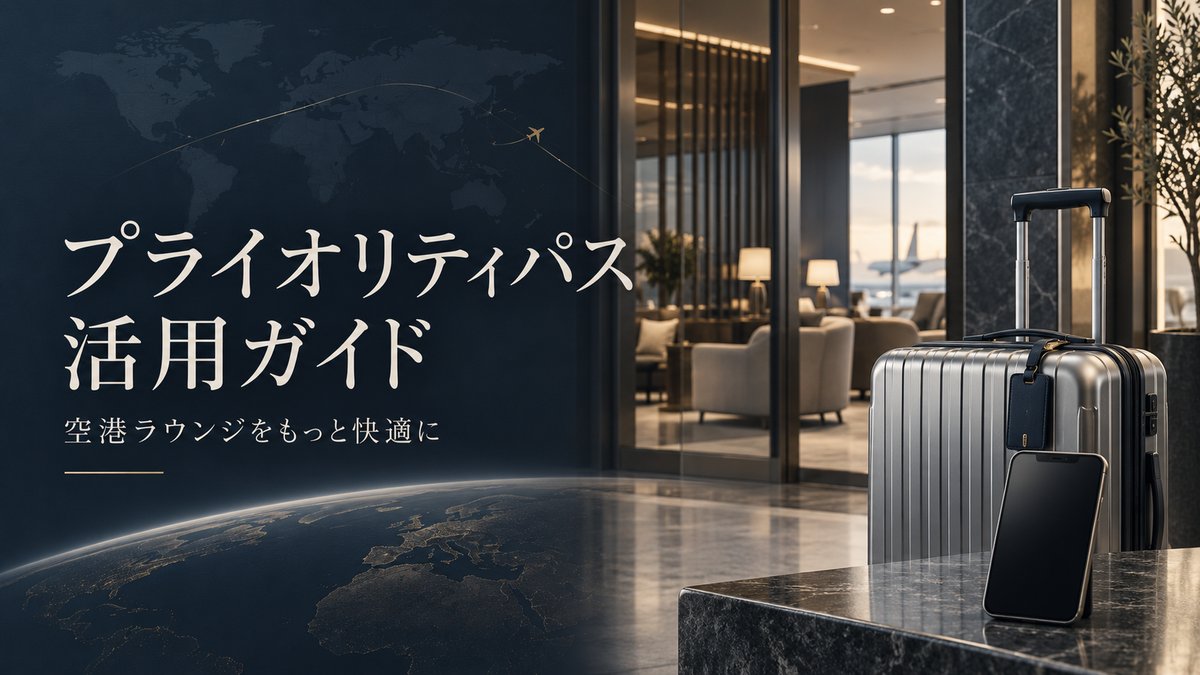プライオリティパスとは？のアイキャッチ画像