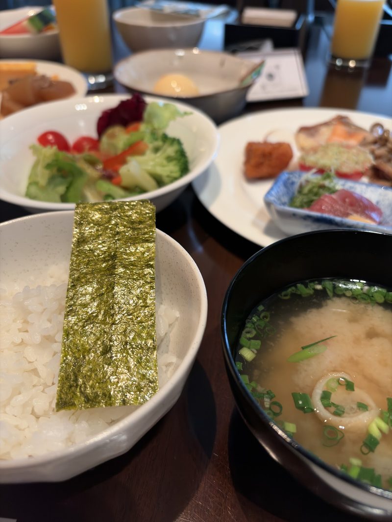 グランド ハイアット 東京の朝食で食べた和食