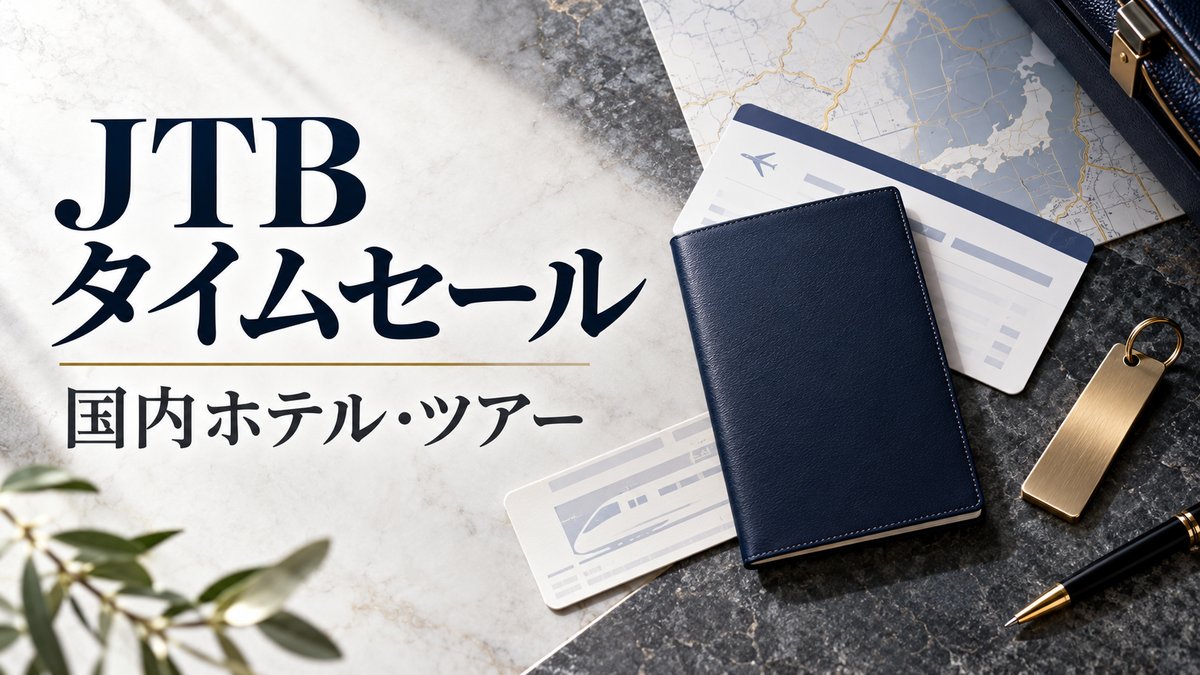 JTBタイムセール2026年10月｜10月21日（水）まで・国内の外資ホテルとツアー代金のアイキャッチ画像