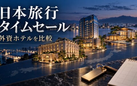 日本旅行タイムセール2026年10月｜10月21日（水）まで・外資ホテルの料金と予約の注意点のアイキャッチ画像